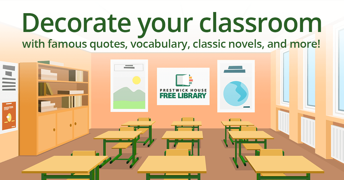 Free Posters English Teacher's Free Library Prestwick House